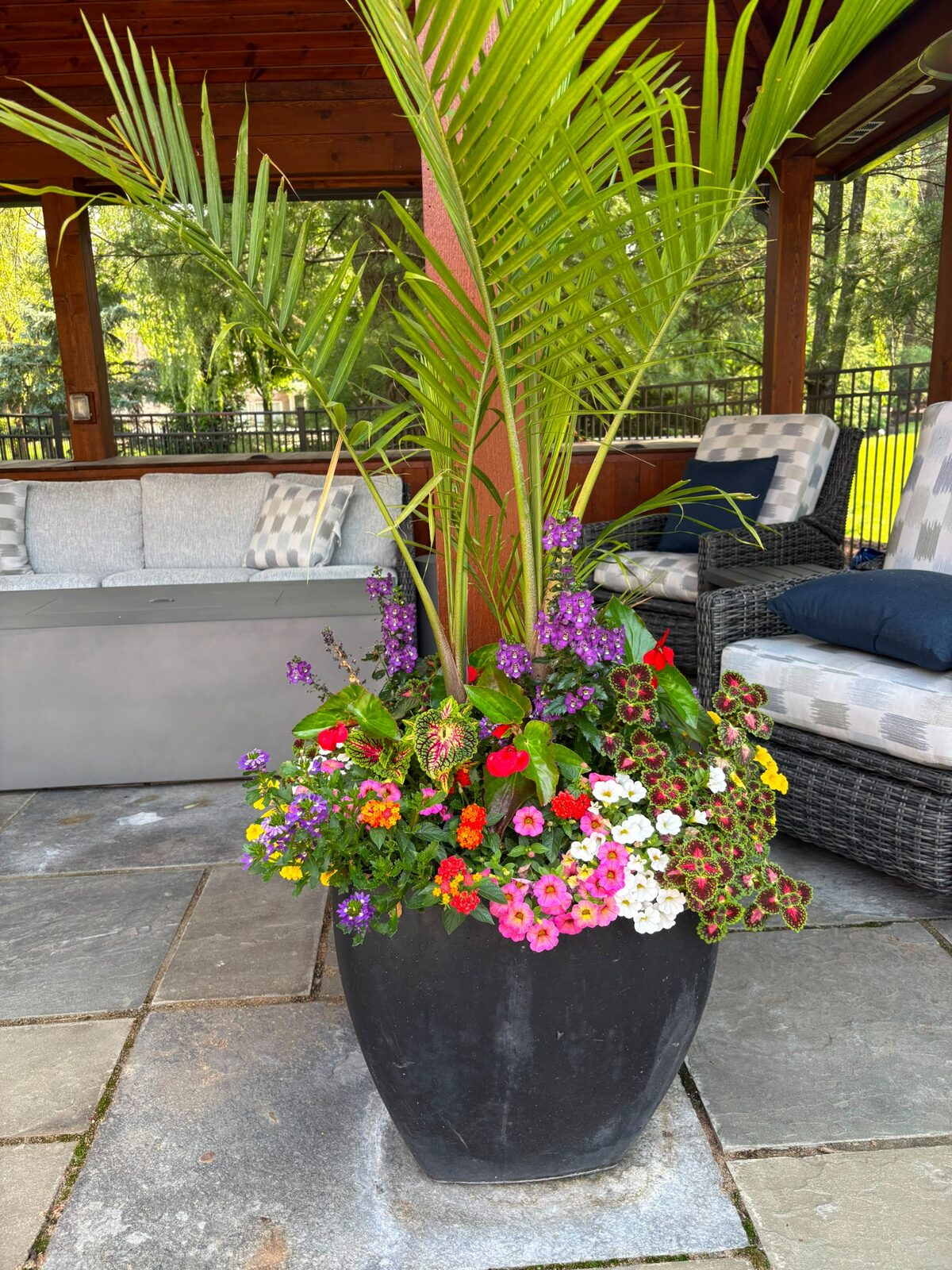 Patio container design — M&J Landscaping