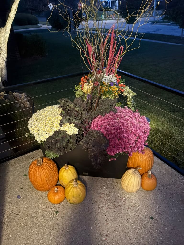 Autumn container design — M&J Landscaping